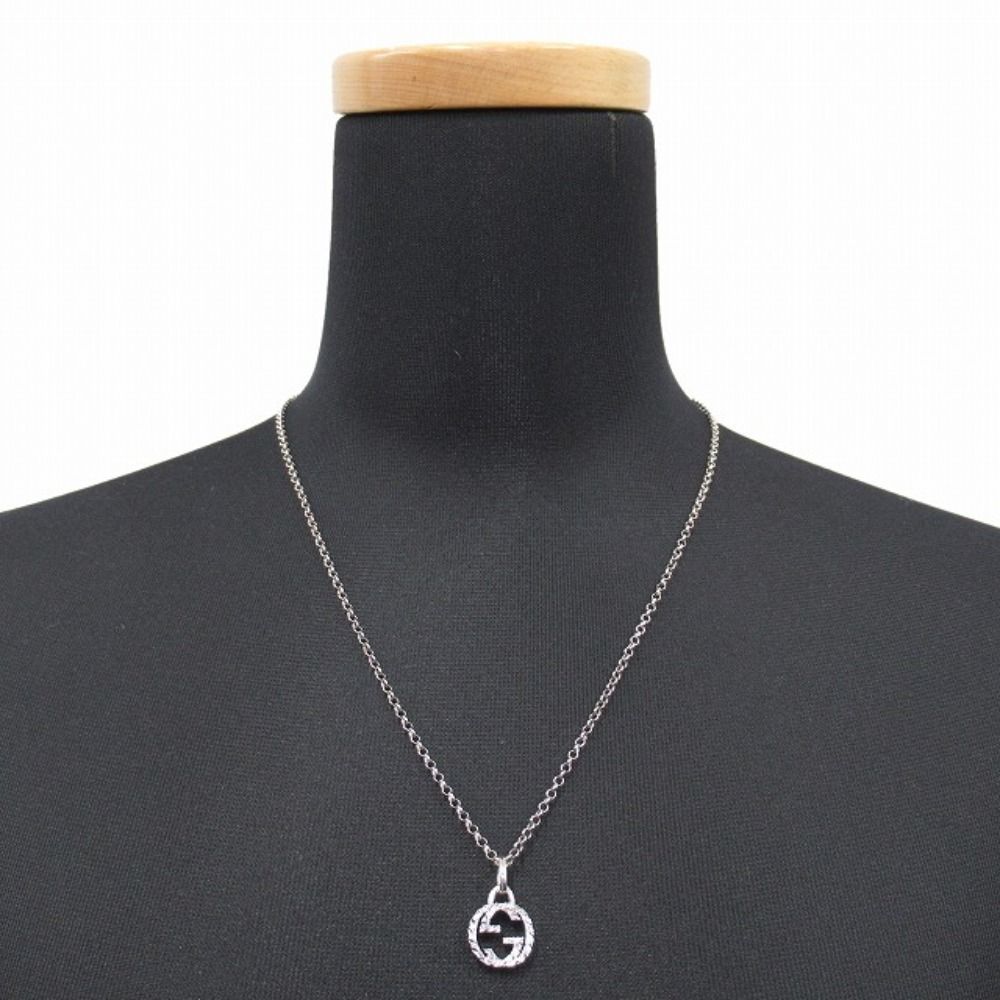 Gucci Necklace Sv925 455535 Used