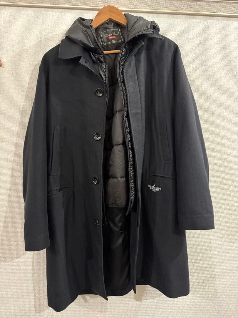 Supreme Balmacaan Coats Undercover Trench Puffer Jacket
