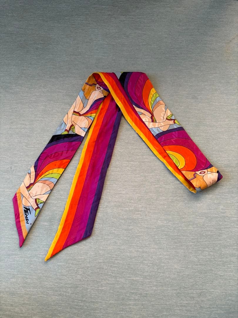 Fendi Bandanas Thin Scarves