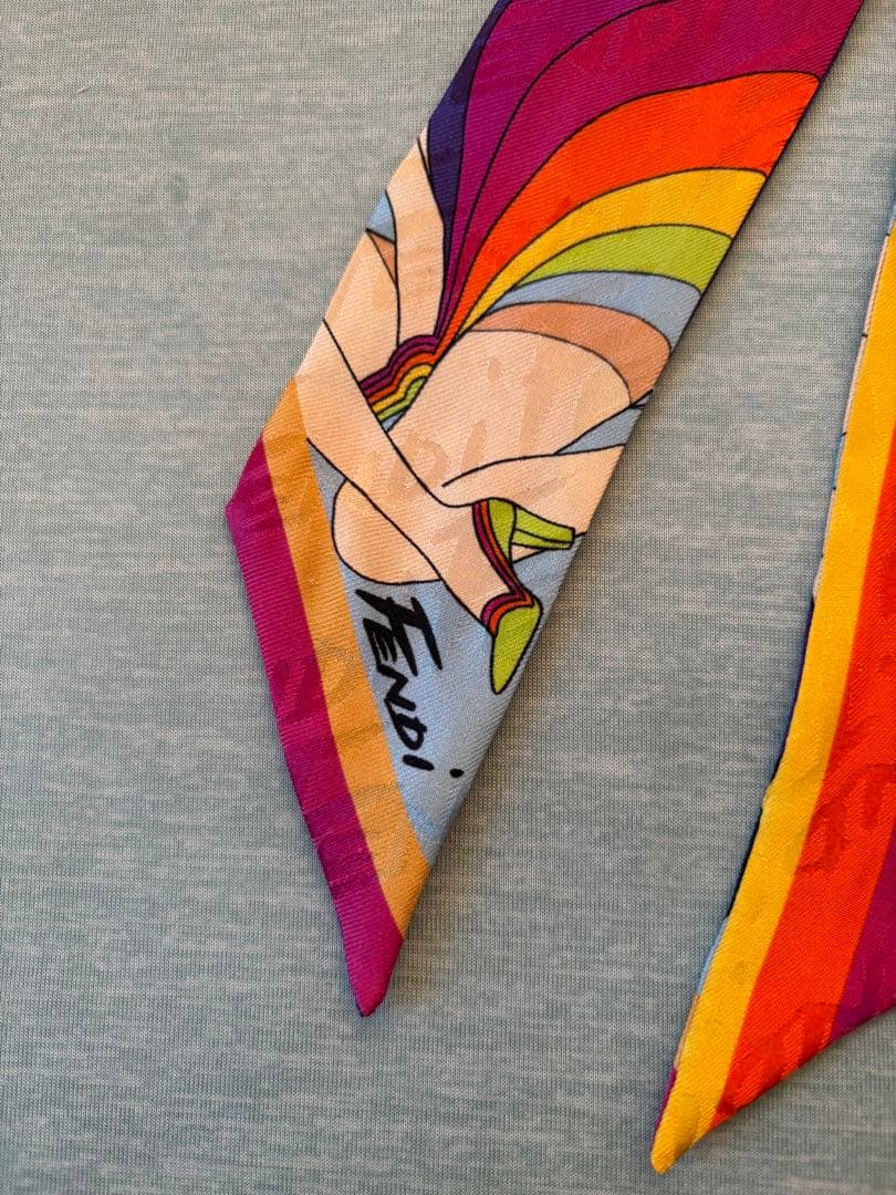 Fendi Bandanas Thin Scarves