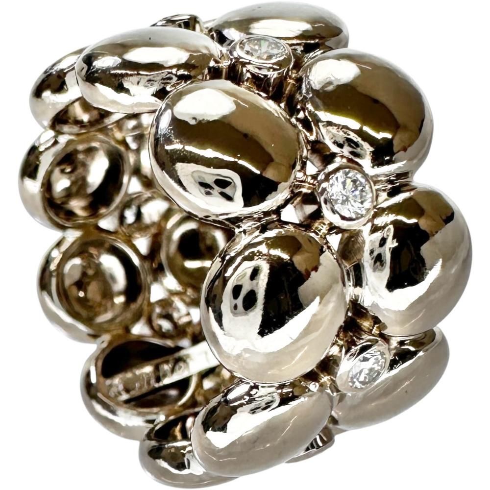 Cartier Ring 12 K18Wg 18 17.0G 52 Gd