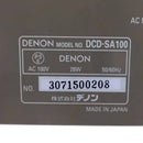 Denon Cd Sacd Players Dcd-Sa100