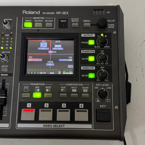 Roland Digital Mixers Vr-3Ex Av