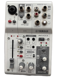 Yamaha Dj Mixer Ag03 Mk2