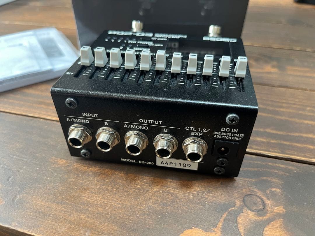 Boss Guitar Effects Units Eq-200 Graphic Equalizer