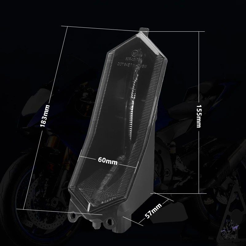 Light Winker Yamaha Yzf R1/R1S/R1M/R6 12V Led