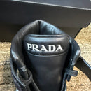 Prada Sneakers Leather High Trainers Sneaker Rev