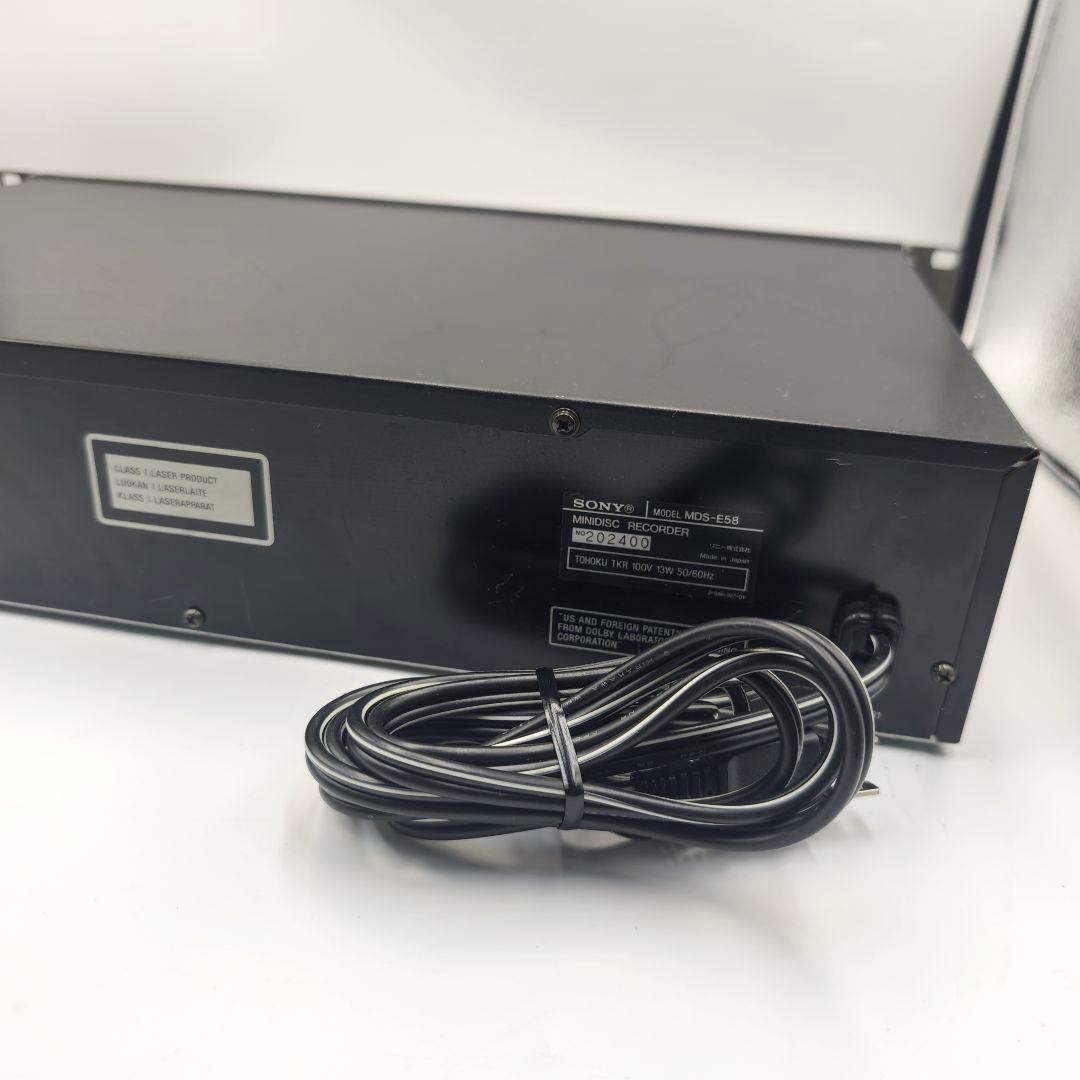 Sony Cd, Md Cassette Decks Mds-E58