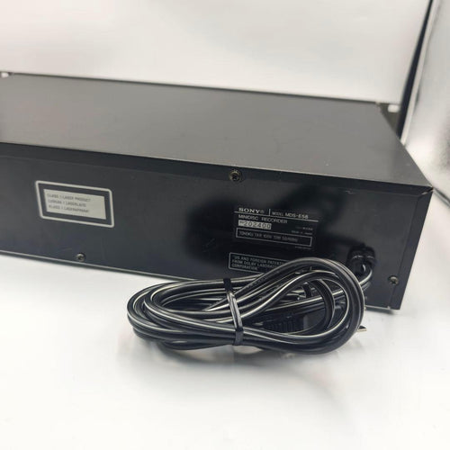 Sony Cd, Md Cassette Decks Mds-E58