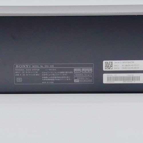 Sony Wireless Speakers Srs-X88