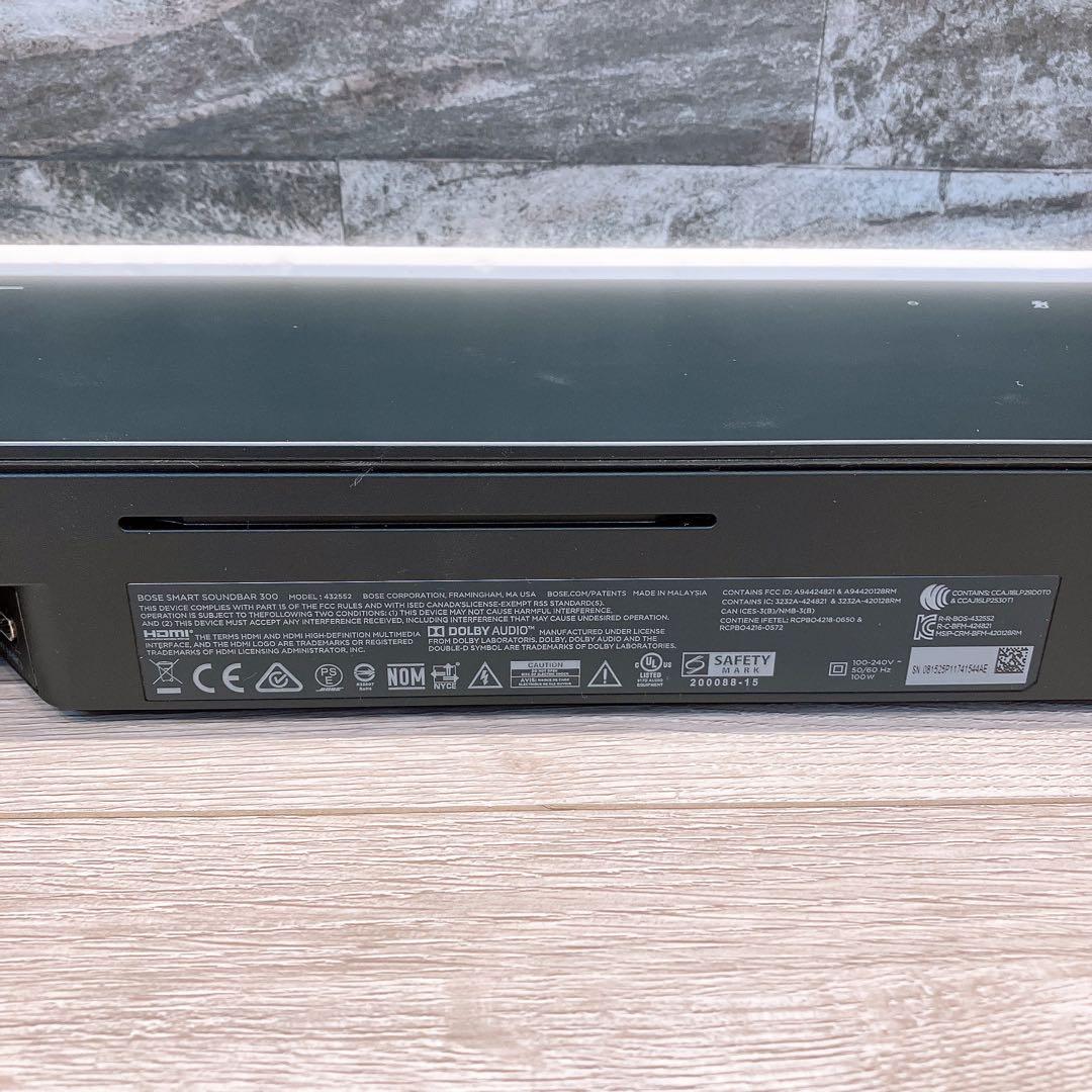 Bose Sound Speaker Rear Bar Smart Soundbar 300