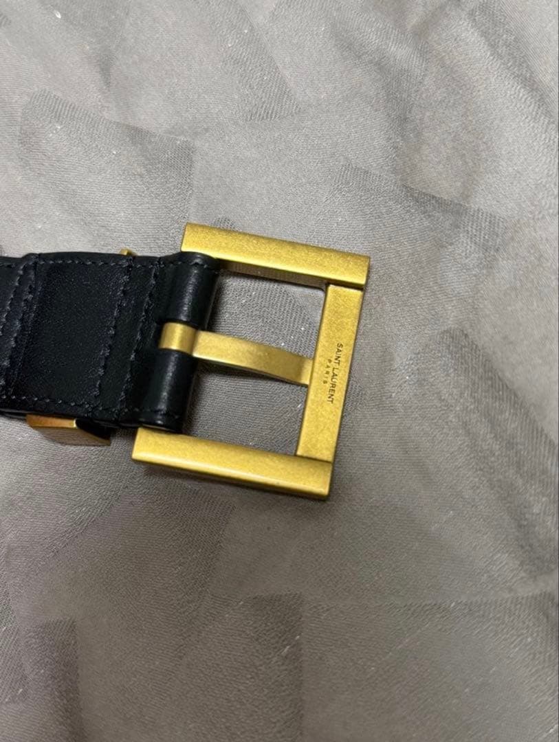 Saint Laurent Paris Belts