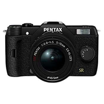 Digital Slr Pentax Q7 02 Standard Zoom] Black Lenskit 10722
