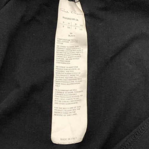 Rick Owens Tanktop Sleeves Tops Strobe Trap Tee S Ru02B2160-Ja [10]