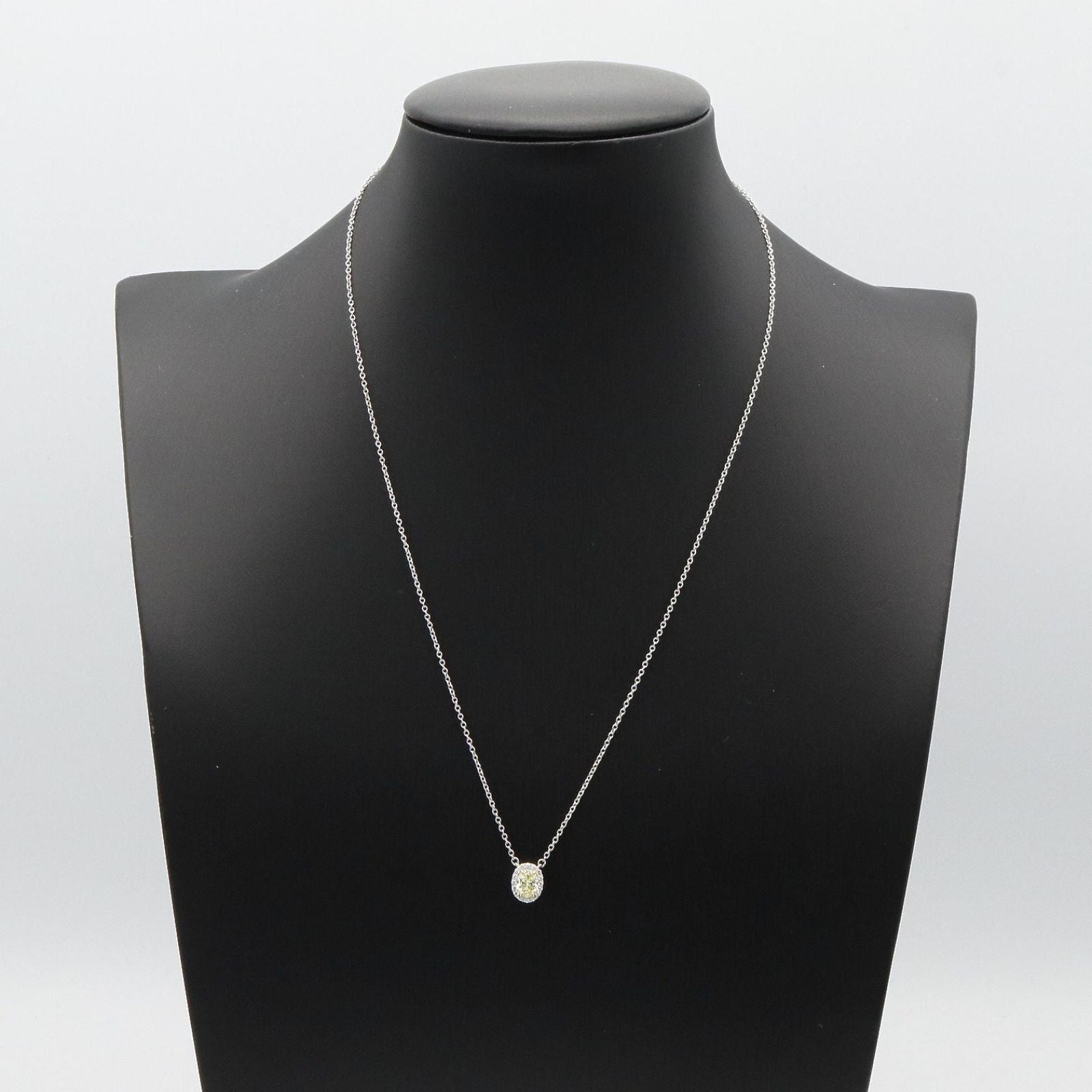 Tiffany Necklace Co K18Wg K18