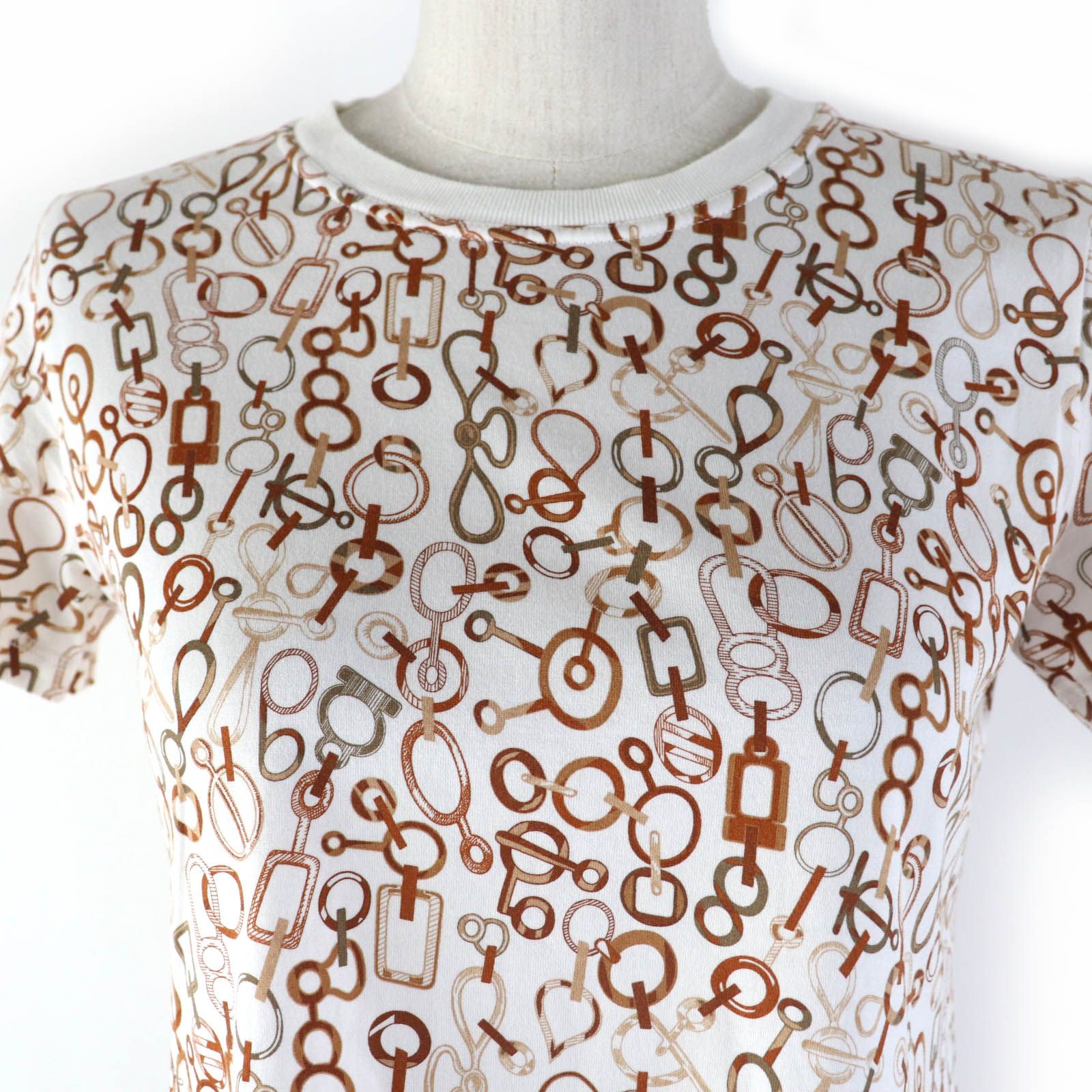 Hermes Short Sleeve 2023Ss 3H4514Dr Dr Do Re Boucles 100 34 (Color)