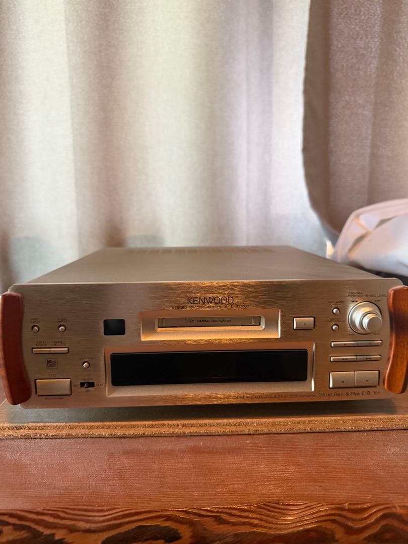 Kenwood Cd Md Cassette Deck Dmf-7003G