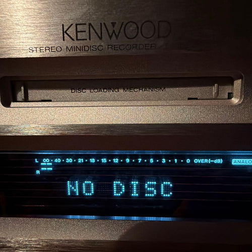 Kenwood Cd Md Cassette Deck Dmf-7003G