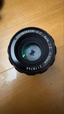 Nikon Prime Lenses Nikkor-H.C F/2
