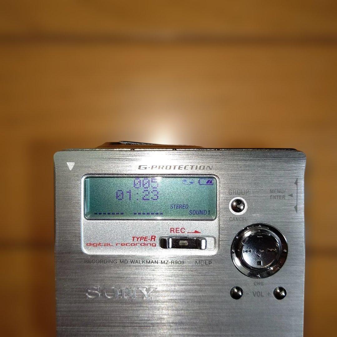 Sony Portable Md Player Md-R909