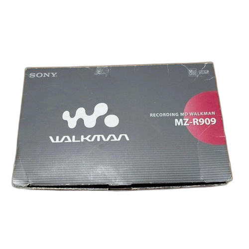 Sony Portable Md Player Md-R909