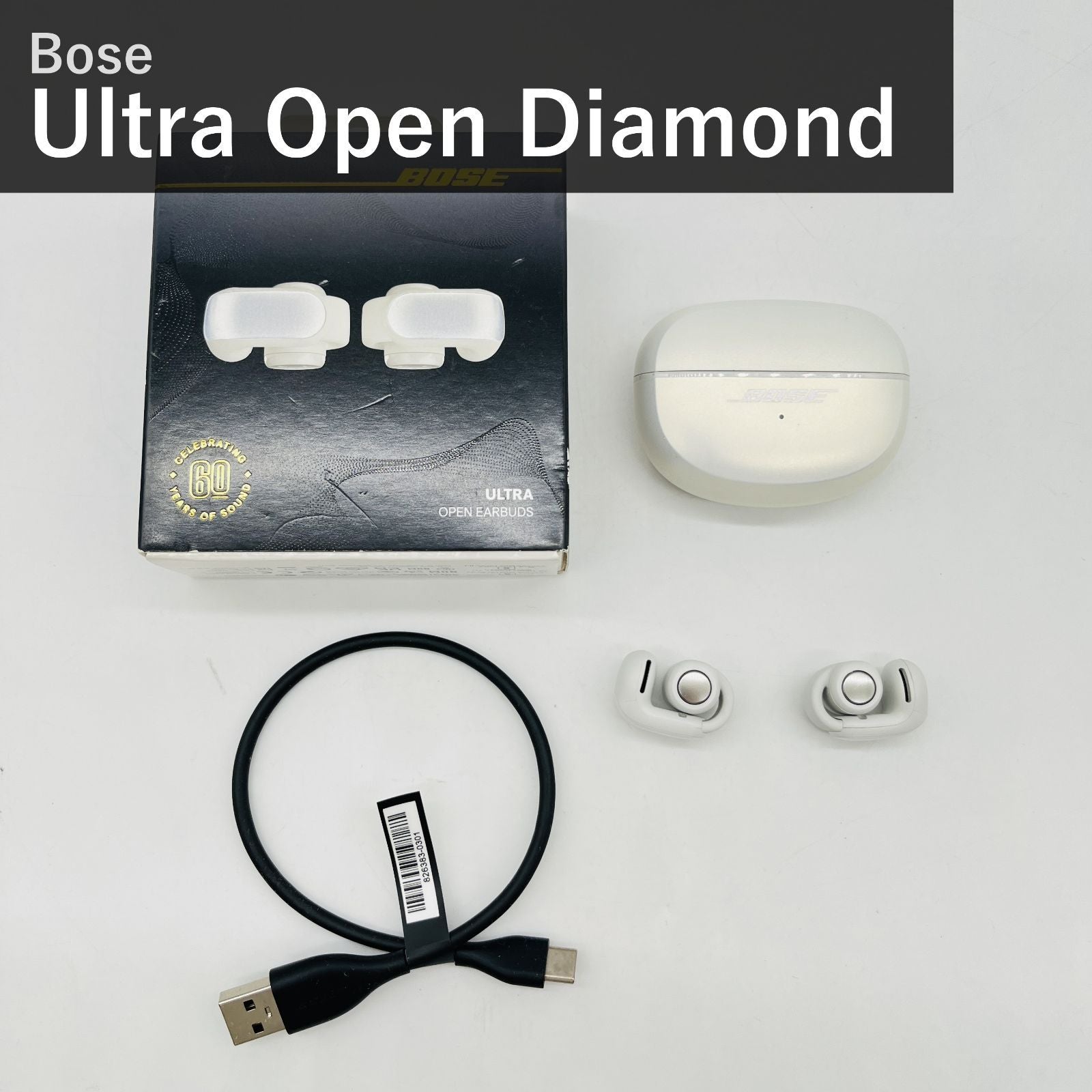 Bose Wireless Earphone Ultra Open Earbuds Diamond Collection 60 Bluetooth 7.5