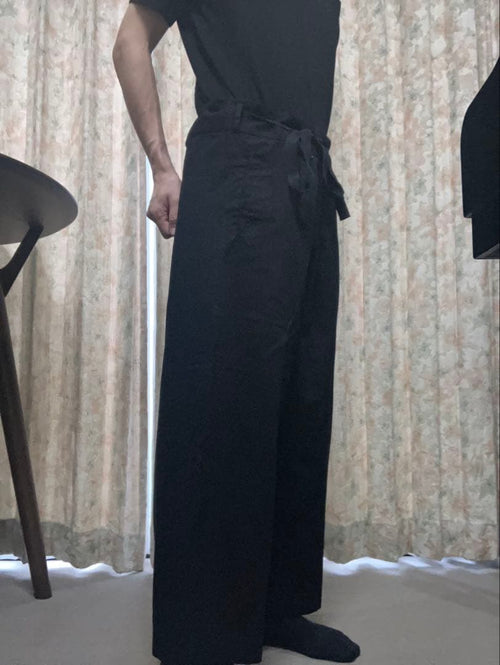 Yohji Yamamoto Wide-Leg Pants Loose-Fitting S'Yte (Uj-P83-076)