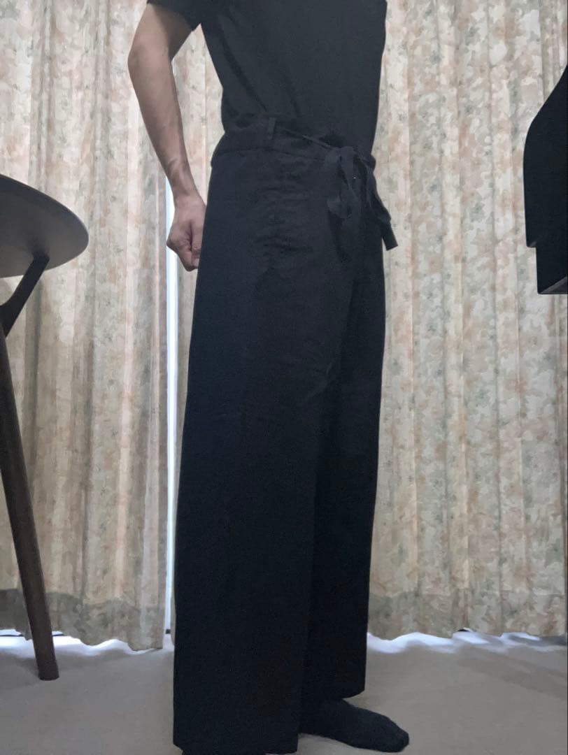 Yohji Yamamoto Wide-Leg Pants Loose-Fitting S'Yte (Uj-P83-076)