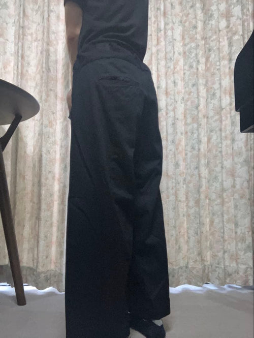 Yohji Yamamoto Wide-Leg Pants Loose-Fitting S'Yte (Uj-P83-076)
