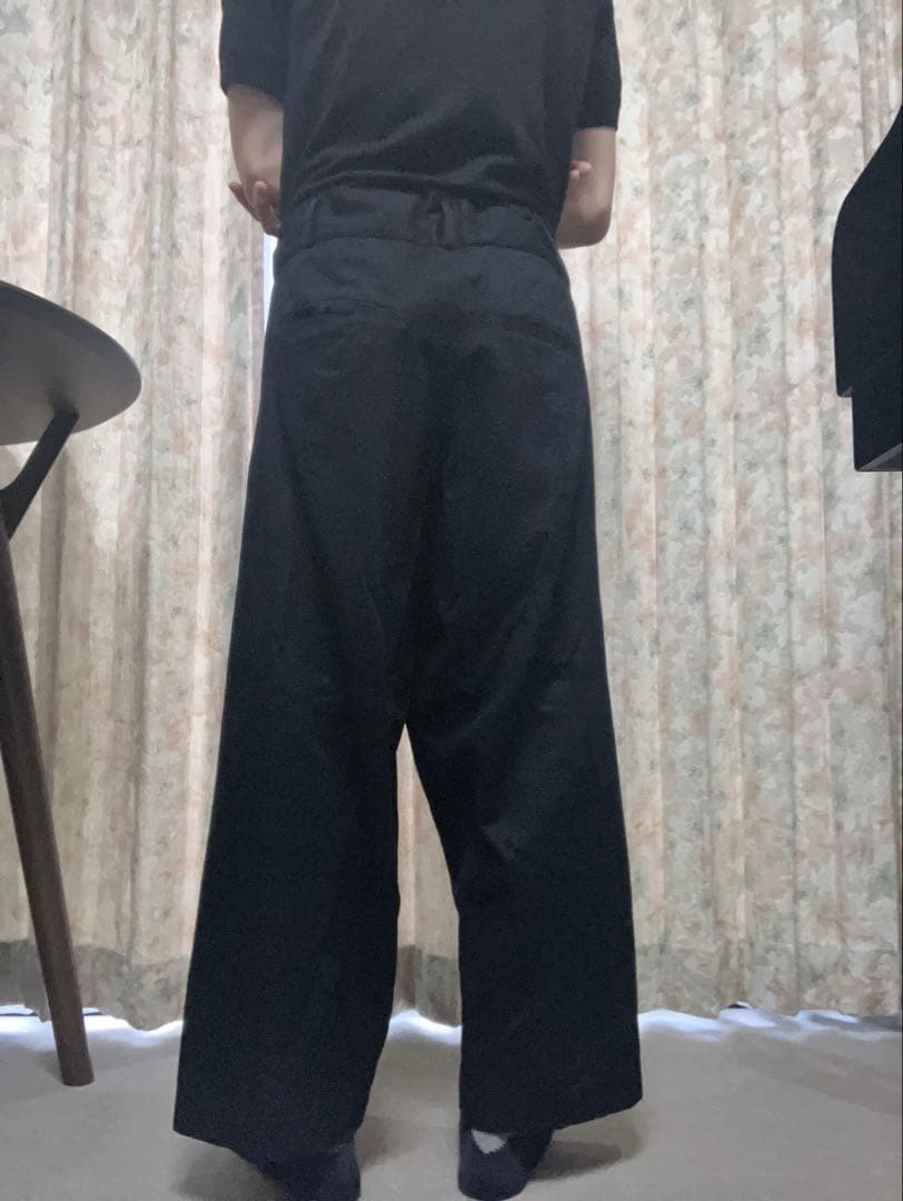 Yohji Yamamoto Wide-Leg Pants Loose-Fitting S'Yte (Uj-P83-076)
