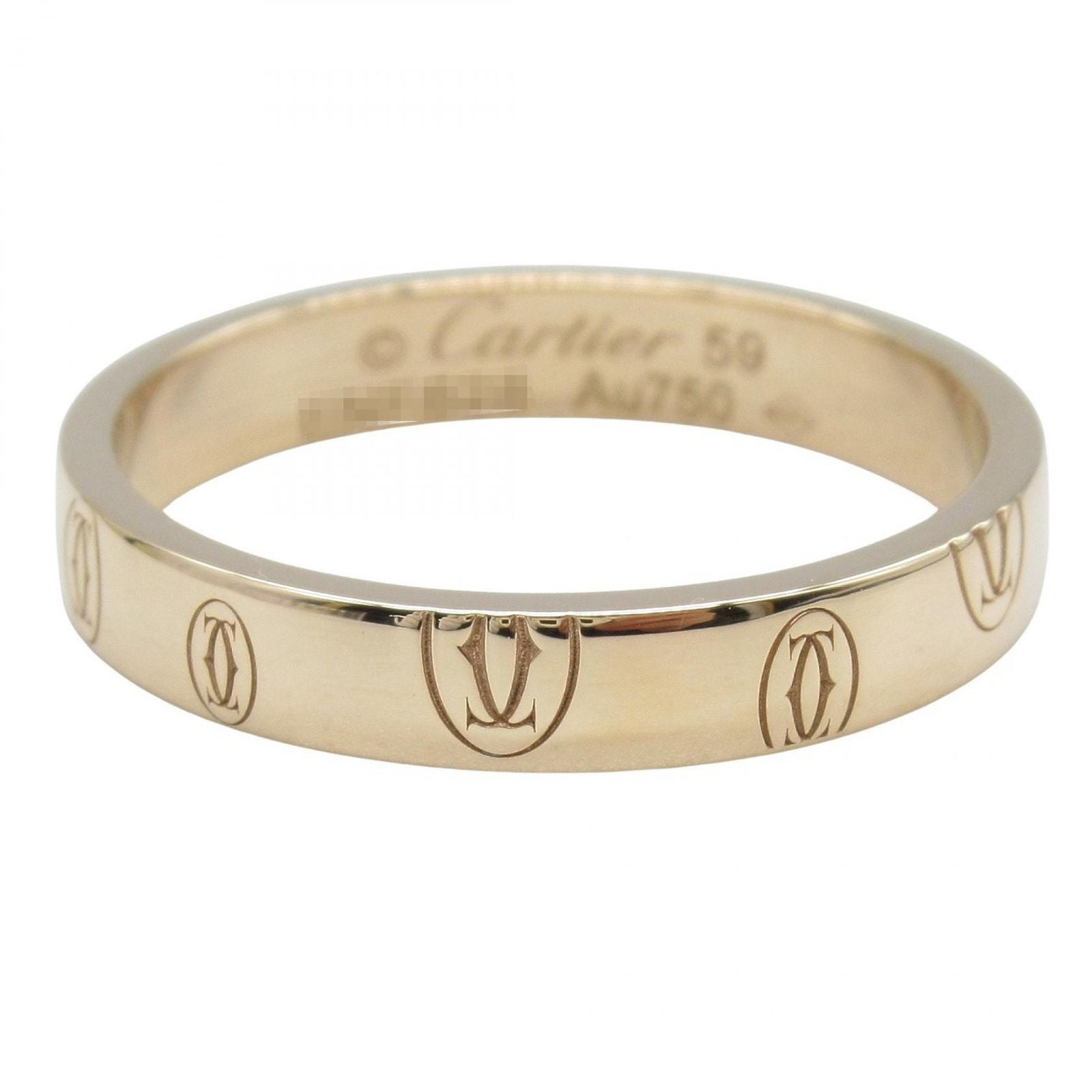 Cartier Ring K18Pg Used A