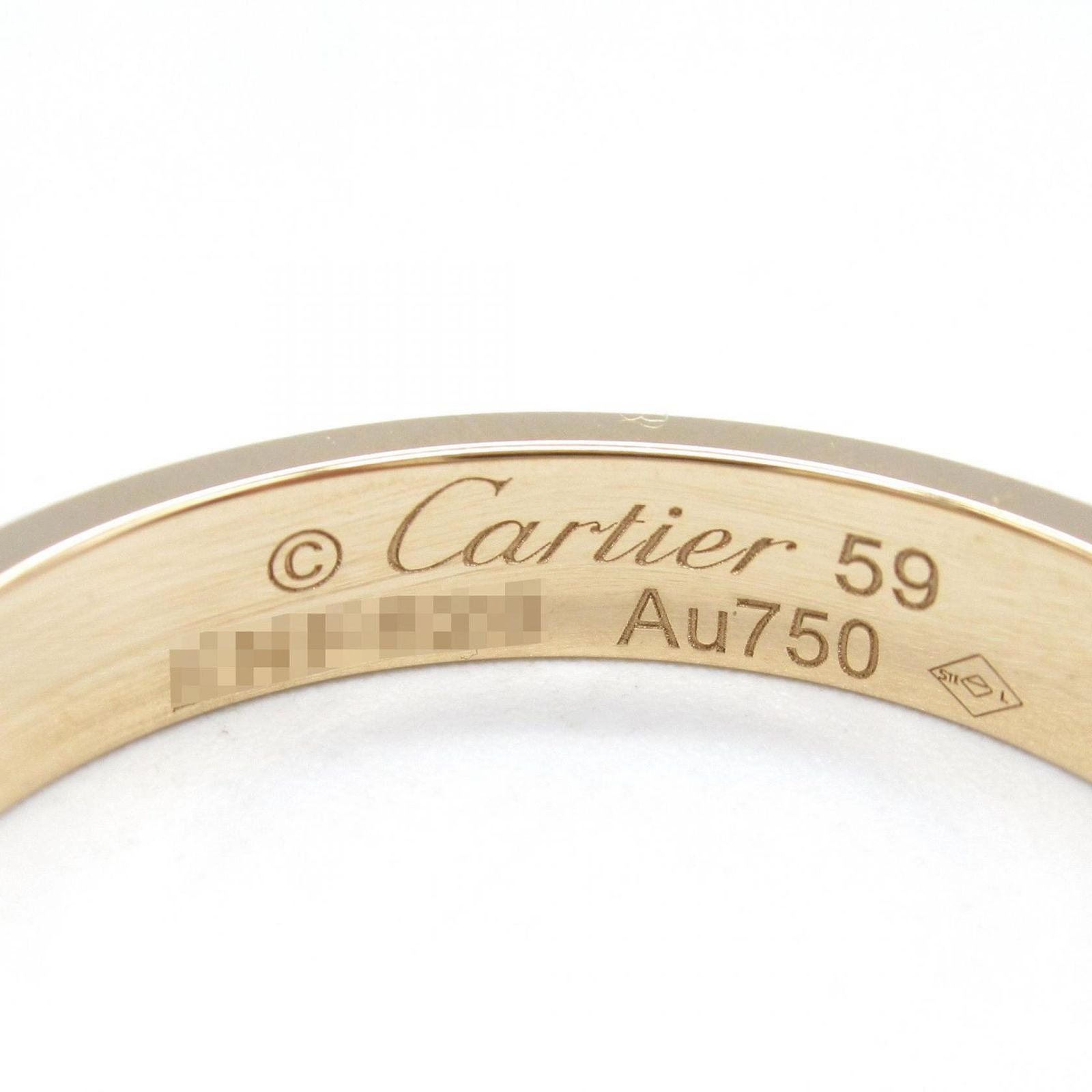 Cartier Ring K18Pg Used A