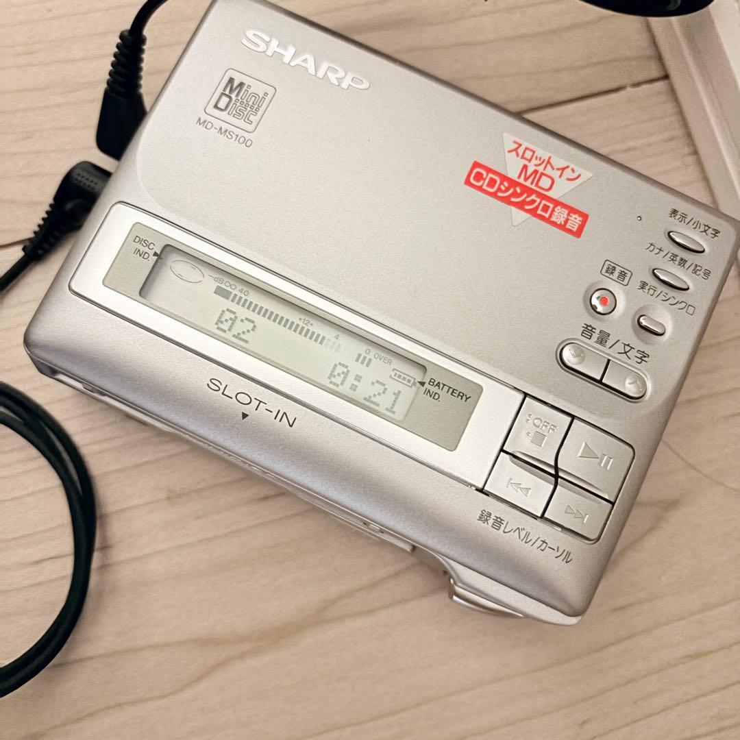 Sharp Portable Md Players Md-Ms100