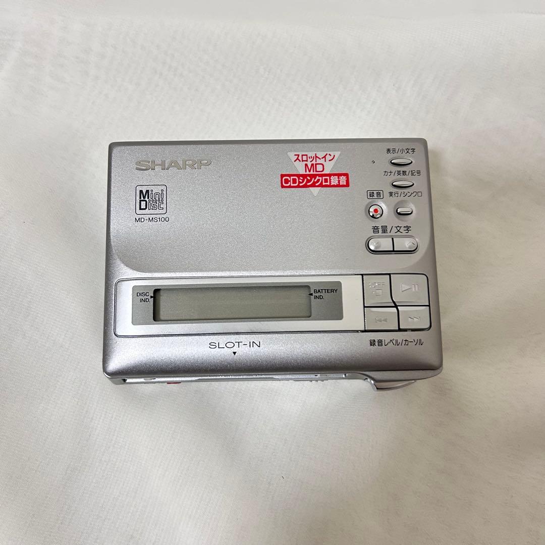 Sharp Portable Md Players Md-Ms100