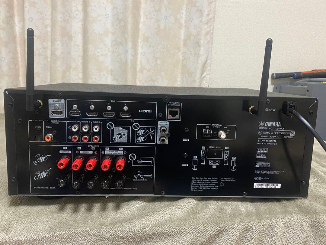Av Amplifiers Yamaha Rx-V4A
