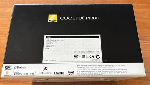 Appareils photo numériques compacts Nikon Coolpix P1000 4K