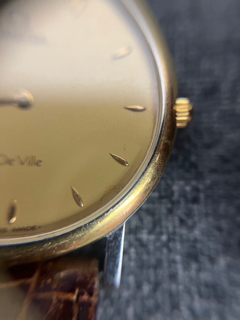 Omega Quartz Watches Deville