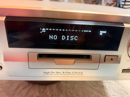 Kenwood Cd Md Cassette Deck Dm-9090