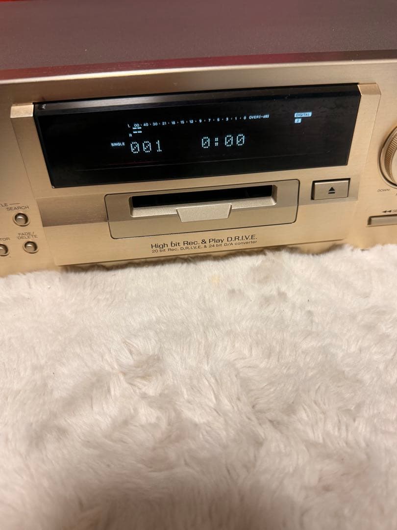 Kenwood Cd Md Cassette Deck Dm-9090