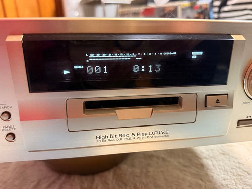 Kenwood Cd Md Cassette Deck Dm-9090