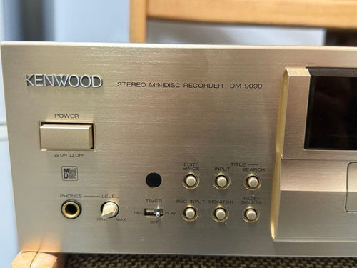 Kenwood Cd Md Cassette Deck Dm-9090