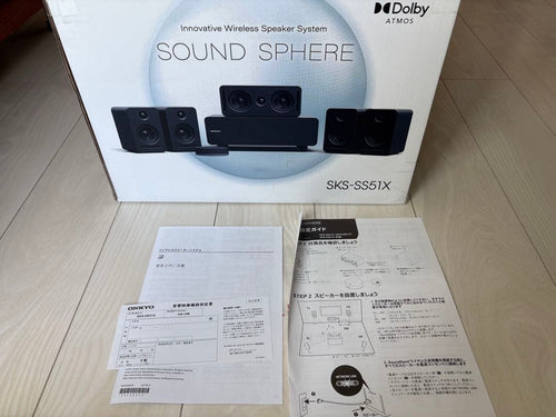 Onkyo Surround Speakers, Rear Soundbars Sound Sphere Sks-Ss51