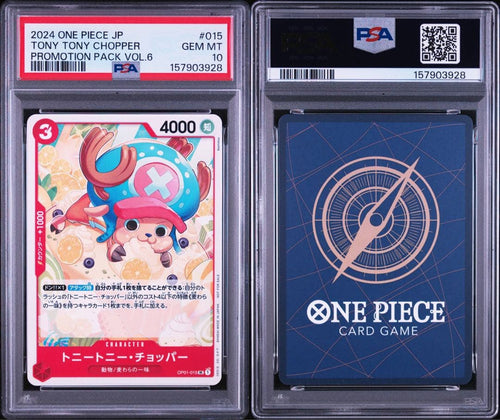 One Piece Card Game Psa10 Vol.6 Op01-015