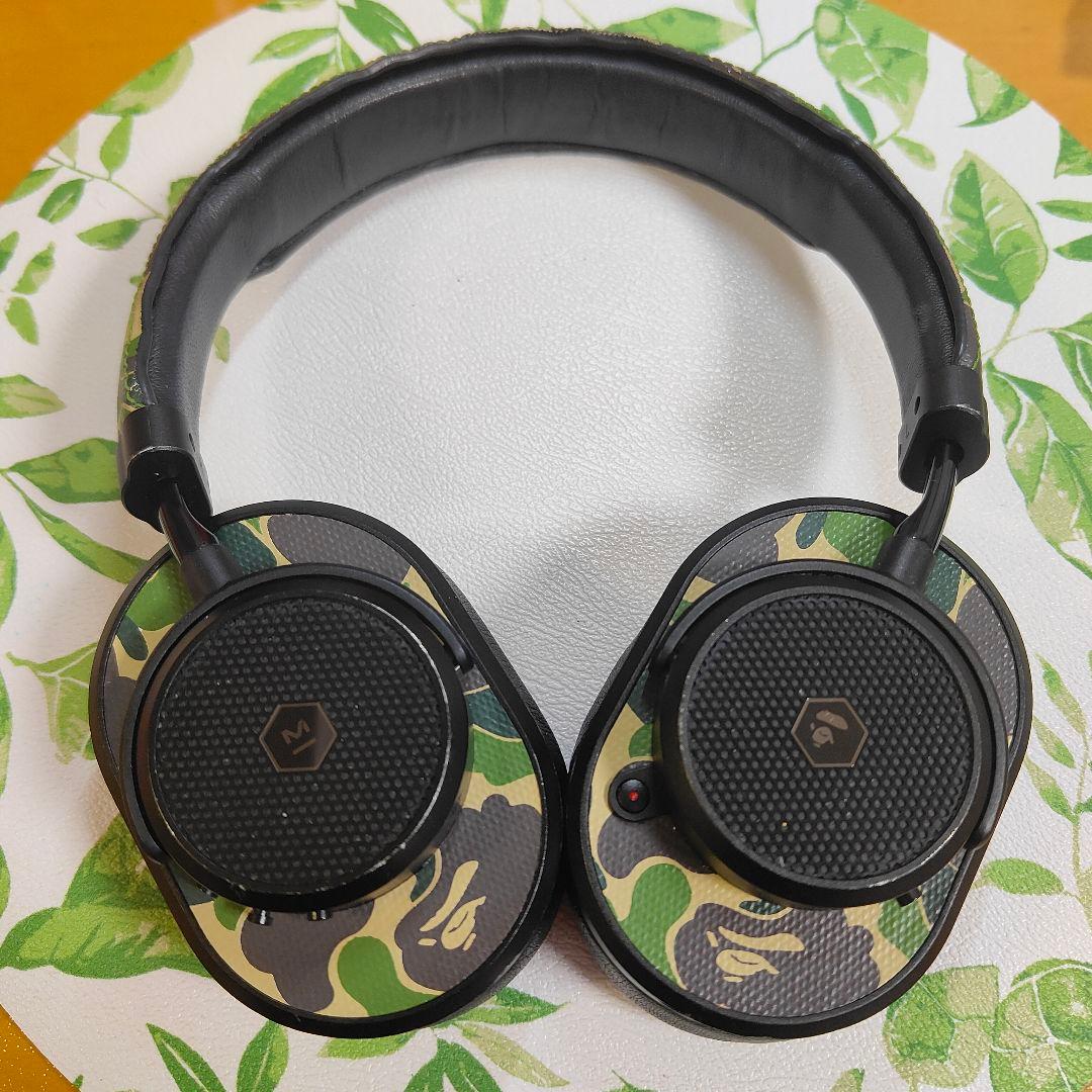 A Bathing Ape Wireless Headphones Bape X Master& Mw65