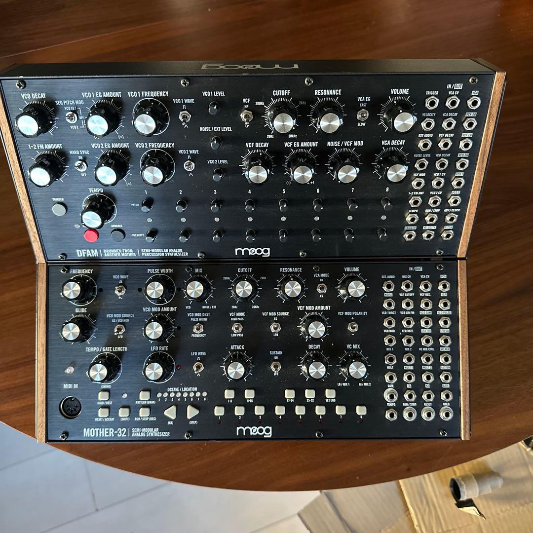Moog Modular Synthesizers Mother-32 &Dfam
