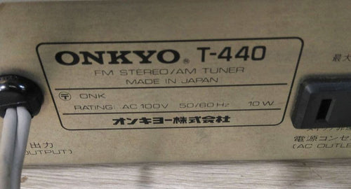 Onkyo Others A-440 T-440