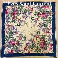 Yves Saint Laurent Bandanas Thin Scarves 90S Ysl