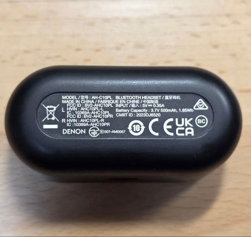 Denon Wireless Earphones Perl Ah-C10Pl