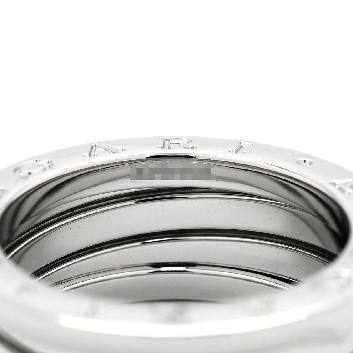 Bvlgari Ring B-Zero1 3 #57(Jp17) 18K Wg Au750 18 16 359709