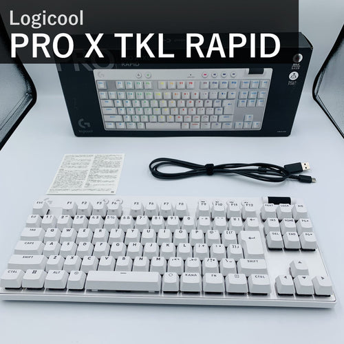 Logicool Keyboard Body G Pro X Tkl Rapid G-Pkb-Tkl-Rtwh 35G Lightsync